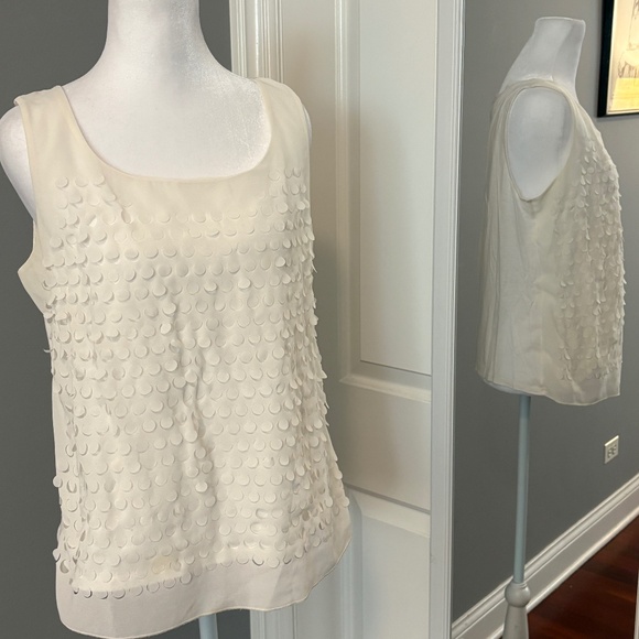 Ann Taylor Tops - Ann Taylor Meadow Flower Sleeveless Top